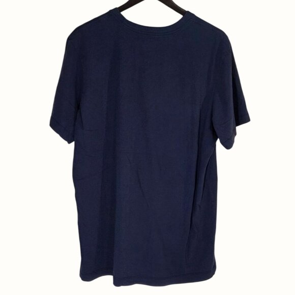 Nike The Nike Tee Dri-Fit Heritage Running Graphic Logo Tee Midnight Navy XL - Picture 4 of 6